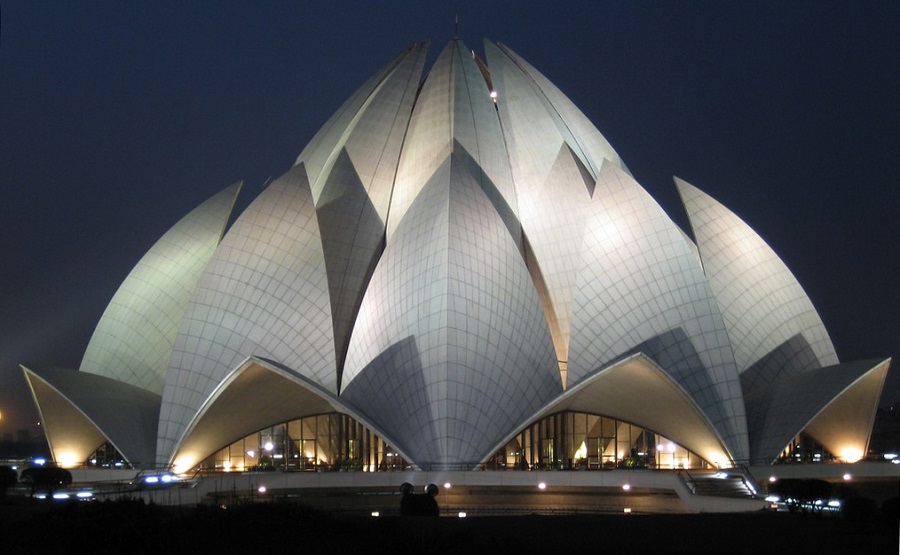 Lotus Temple, India - One Of The Major Attractions Of Delhi