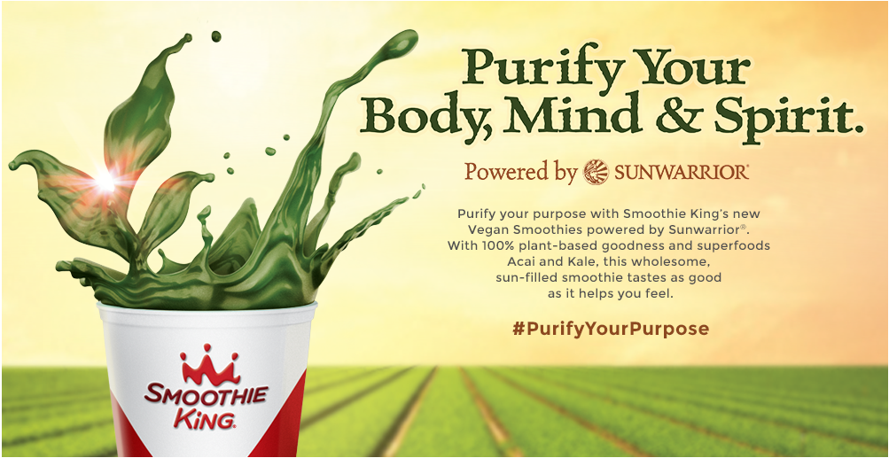 Fitness For The Rest of Us Smoothie King & Sunwarrior Present Vegan