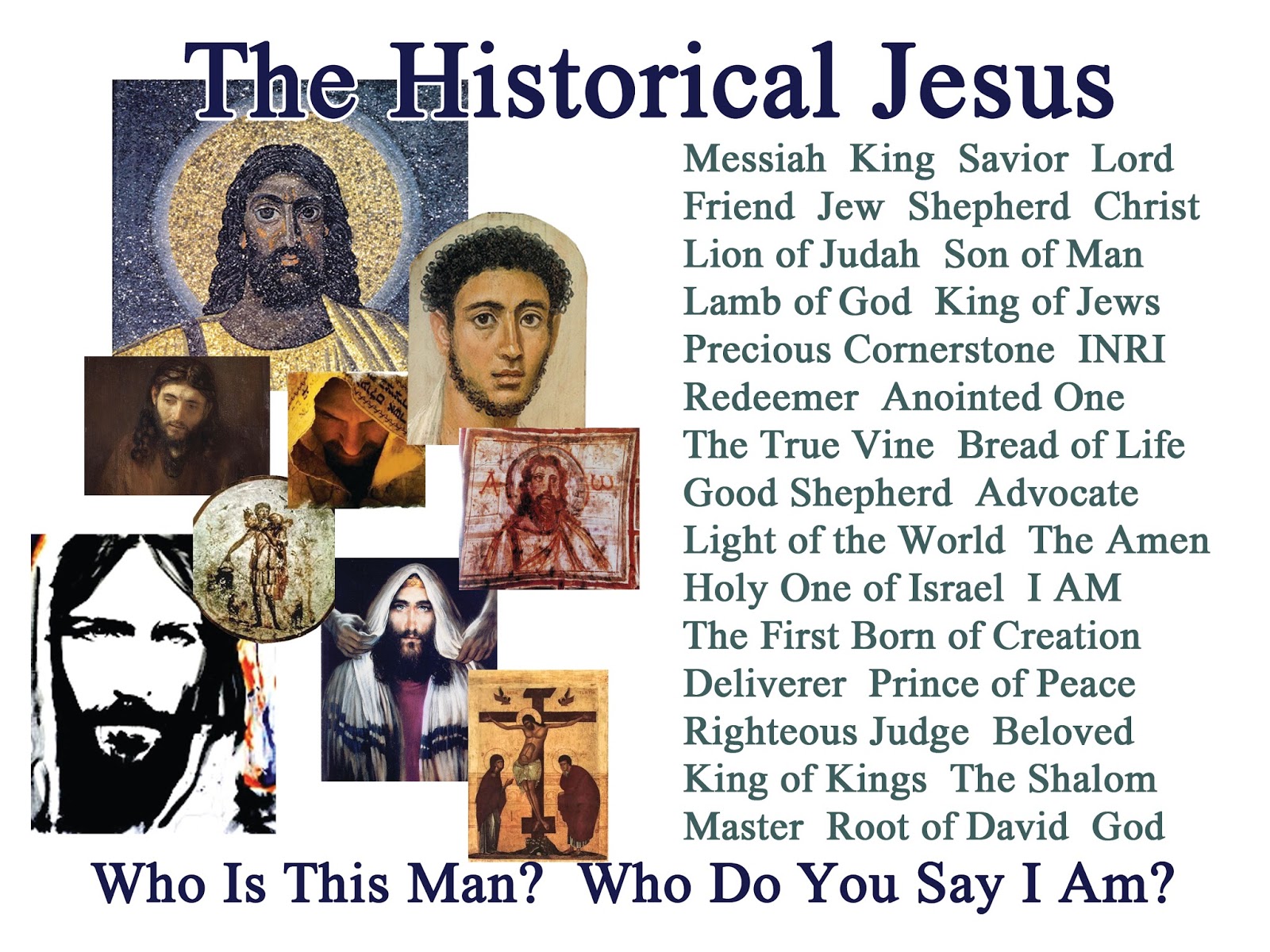 Monday Morning Bible Blog The Historical Jesus.