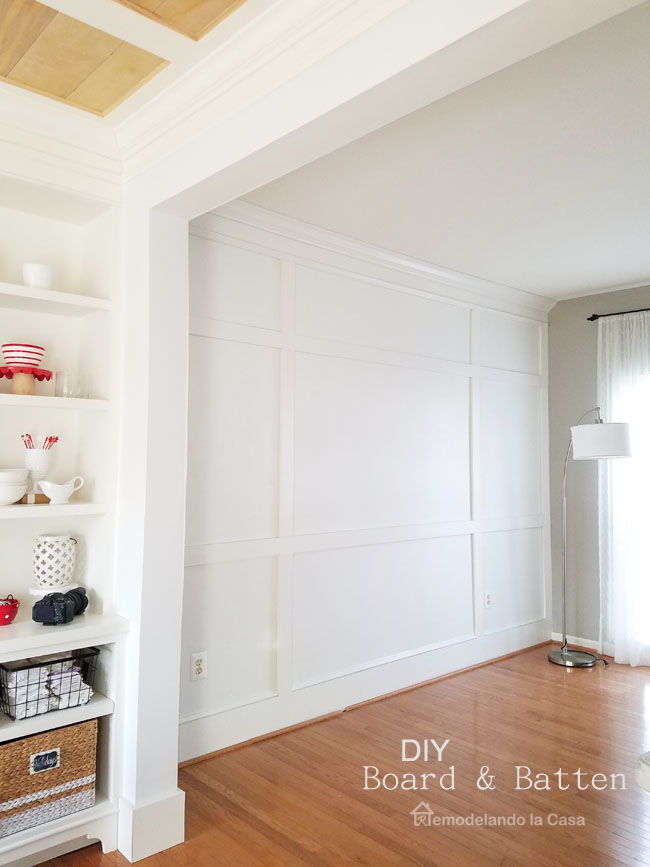 Diy Board And Batten Remodelando La Casa