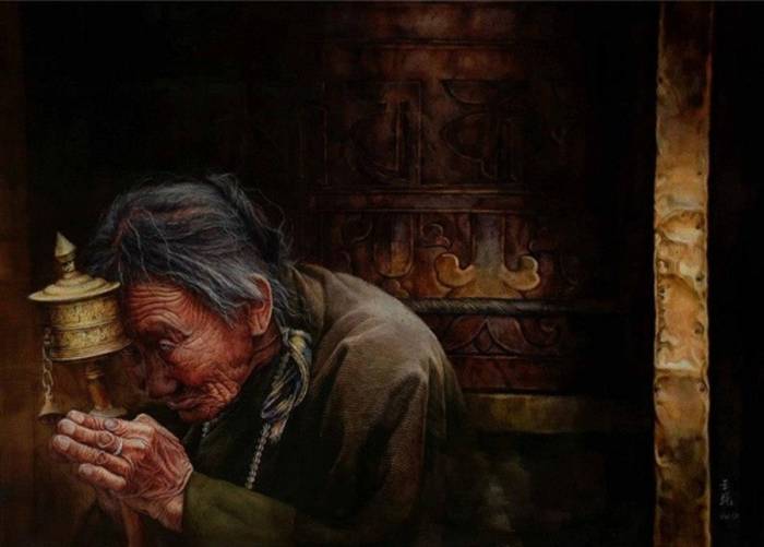 Jiao Liqiang «Prayer»."