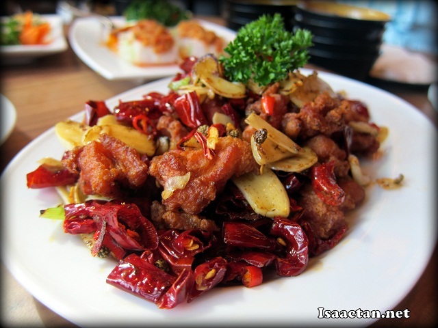 Deep-fried Diced Chicken in Szechuan Style - RM20