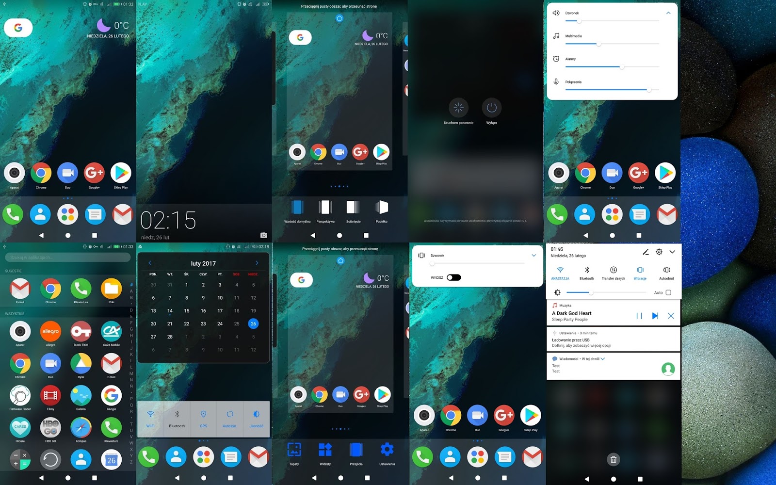 Pixel Blue Theme For Huawei EMUI 5 With A Pixel Look ...