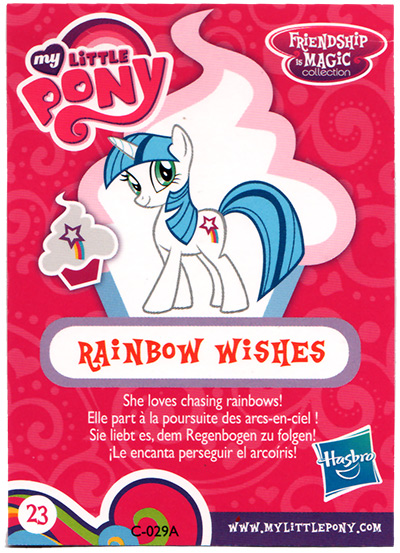 Mlp Rainbow Wishes Blind Bag Cards Mlp Merch