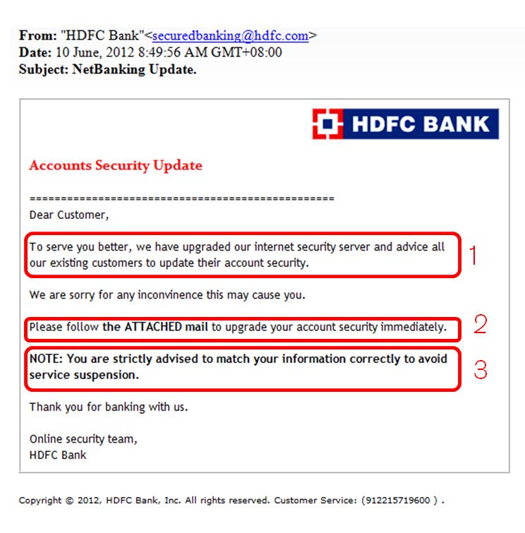 hdfc netbanking customer care email