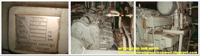 Mitsubishi marine engine parts for sale, Mitsubishi S6R marine engine parts for sale