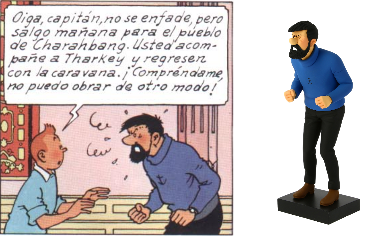 Universo Tintín GALERÍA DE PERSONAJES HADDOCK. MUY PRONTO EN TU