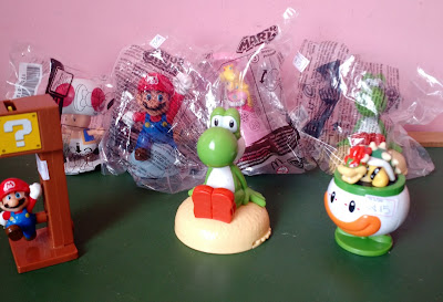 Bonecos do Super Mario Nintendo, coleção Mcdonald's ,última série,alguns lacrados, R$ 15,00 cada