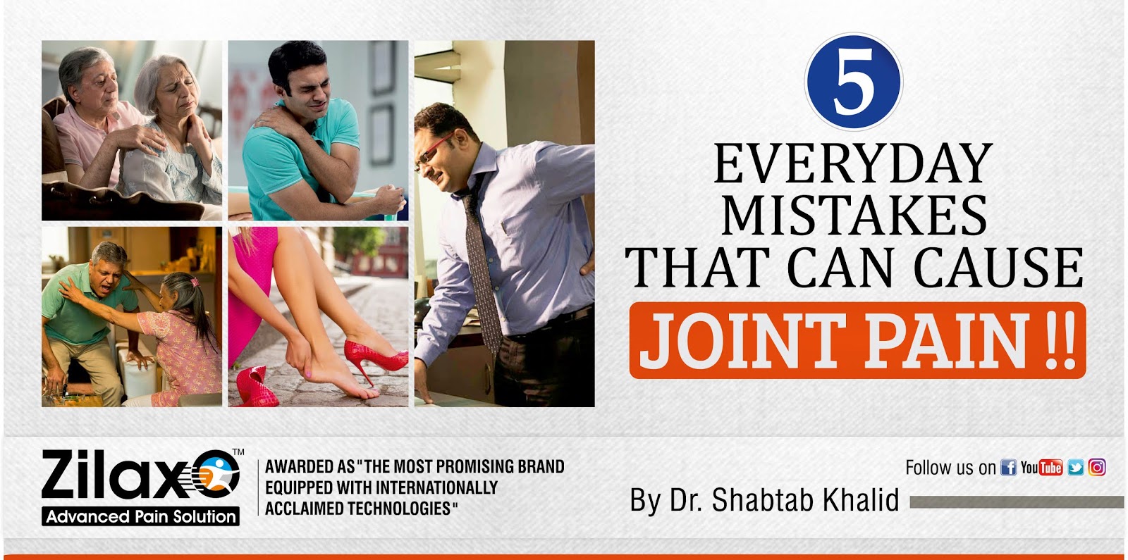 Zilaxo Advanced Pain Solution 5 Everyday Mistakes That Can Cause Joint Pain