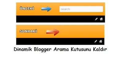 Dinamik Blogger Arama Kutusu