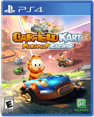 Garfield Kart Furious Racing Game Cover Ps4