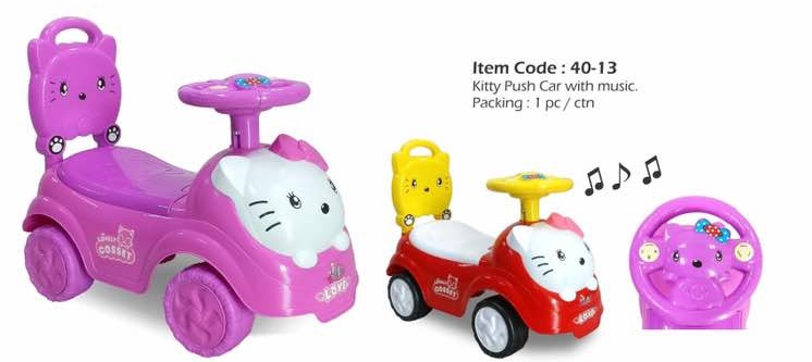 choo ho leong chl bicycle hello kitty children push car hello kitty childrens car