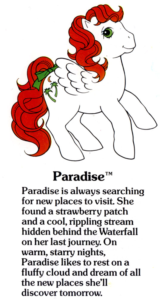 Poneys en Vracs (collection G1) + NEW P.20 - Page 4 Paradise