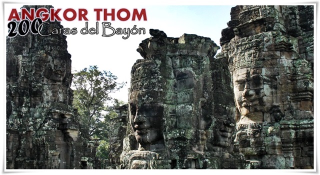 Templos-Angkor-Caras-Bayón