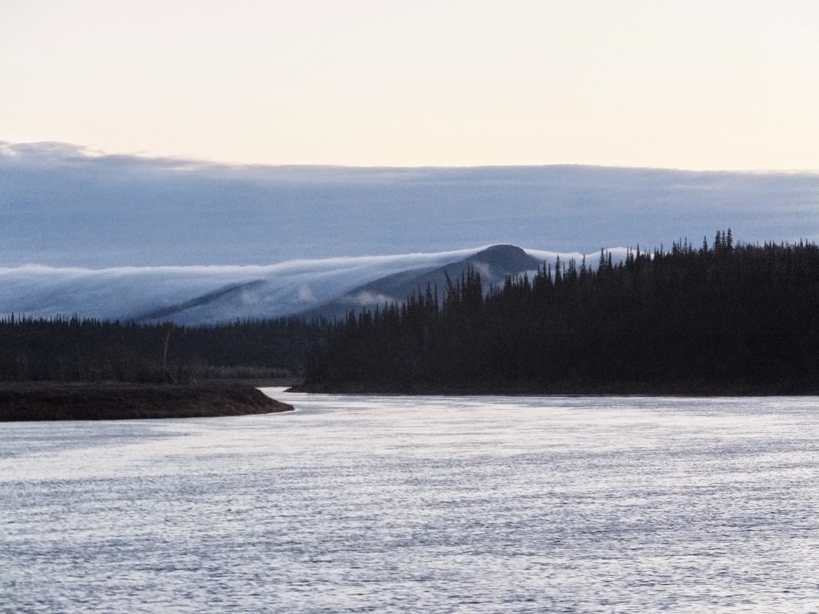 On The Land Great Bear River, Northwest Territories, October 2013.