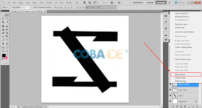 cara membuat logo brand distro di photoshop cara bikin desain logo