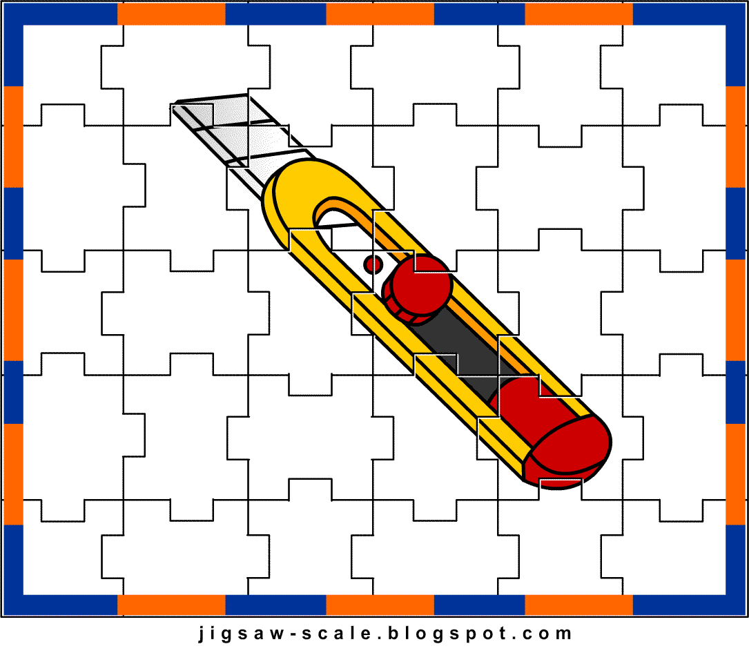 Printable Jigsaw Puzzle for kids Blade Jigsaw