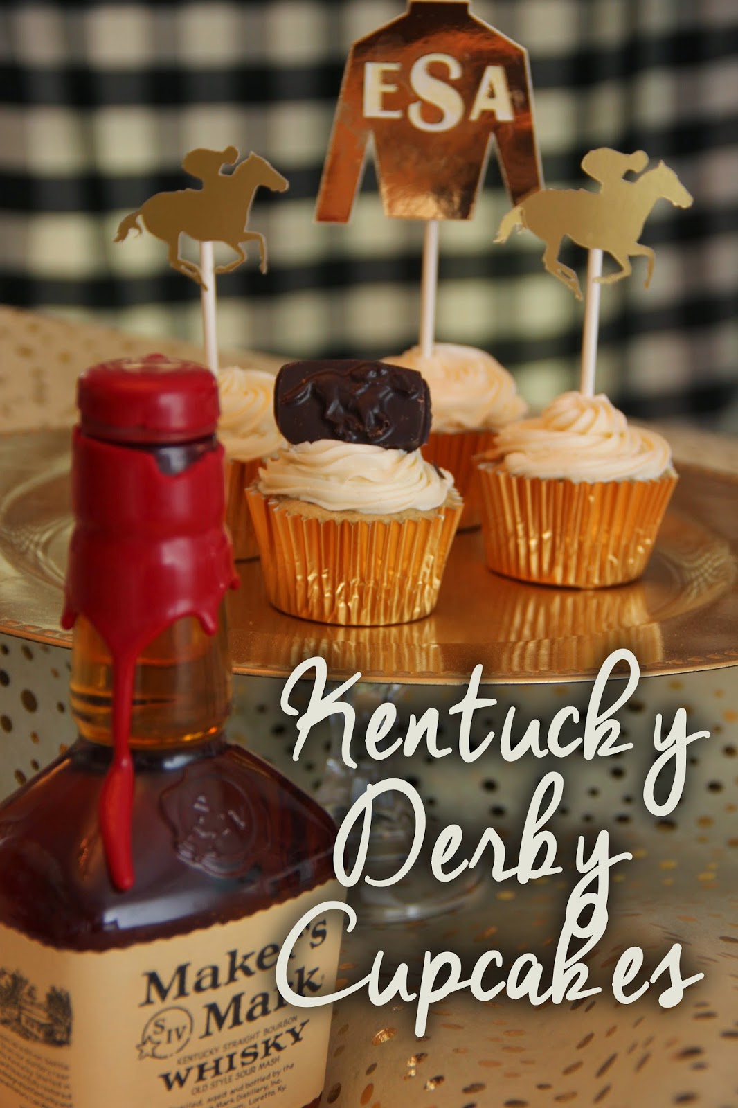 Rebecca DeSensi Sivori All Over the Map Kentucky Derby Cupcakes