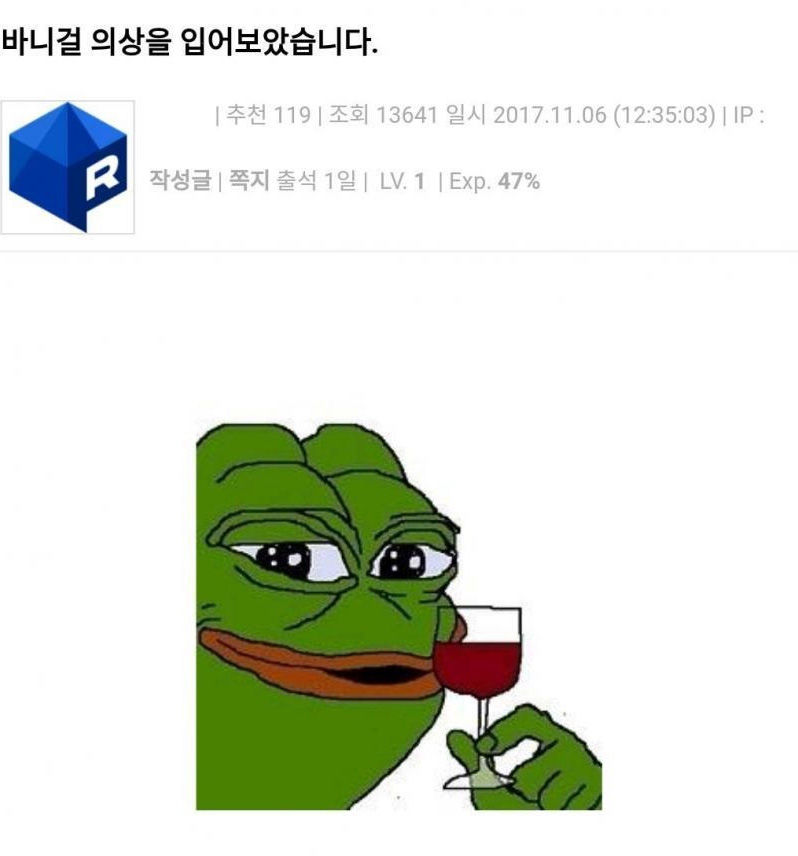 전설의 루리웹 바니걸 코스프레