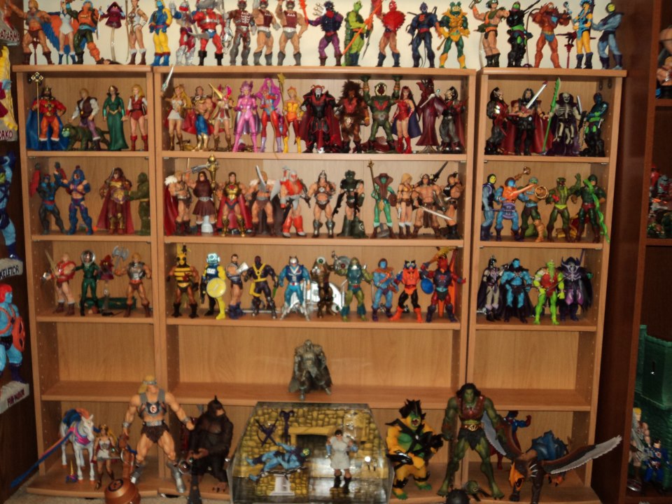 Transformers And Other Toy collection displays of Collectors around