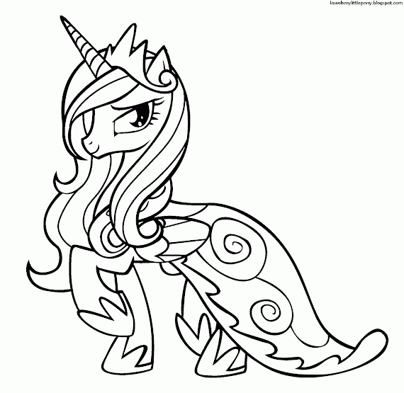 Dibujos Para Colorear De Prinsesas