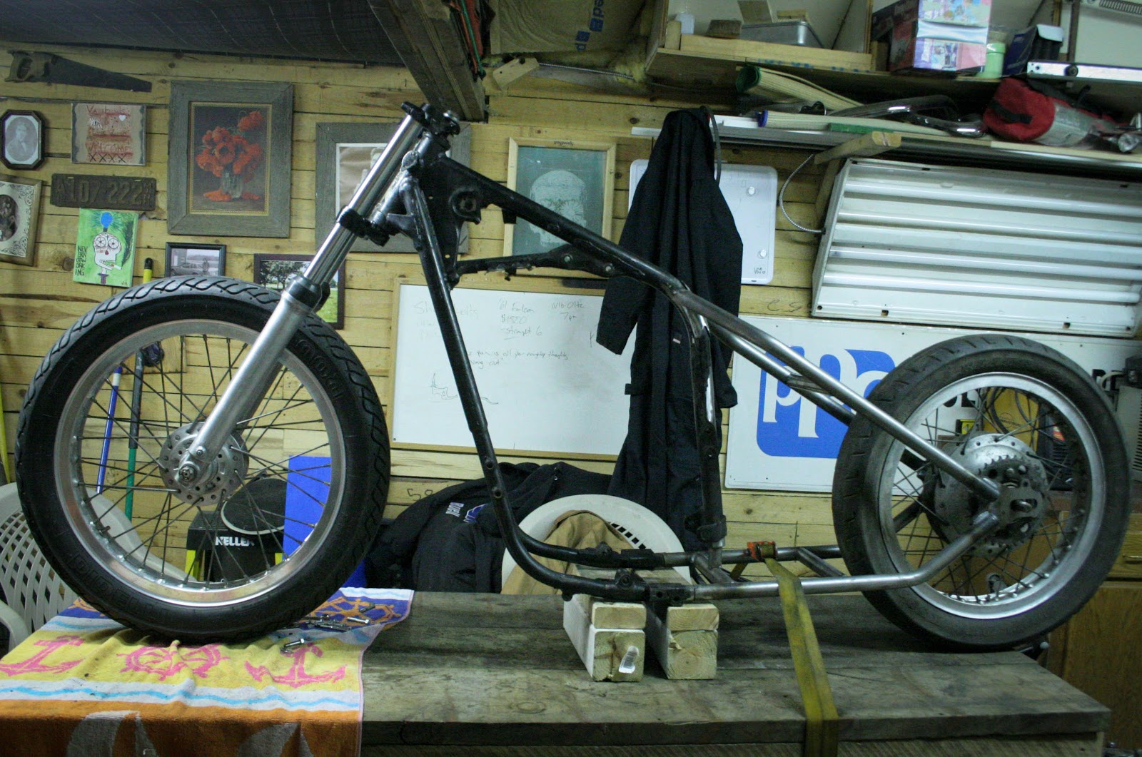 xs650 spoke wheels