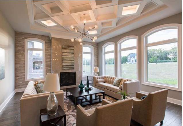 The Best Coffered Ceiling Designs Ideas And Installation 2019