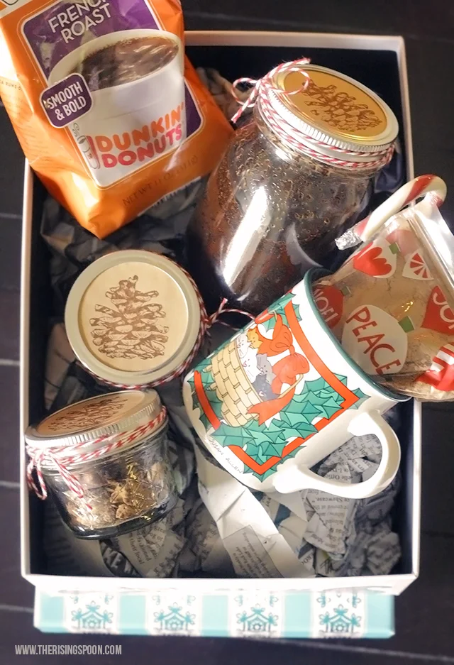 DIY Coffee Lover's Gift Basket