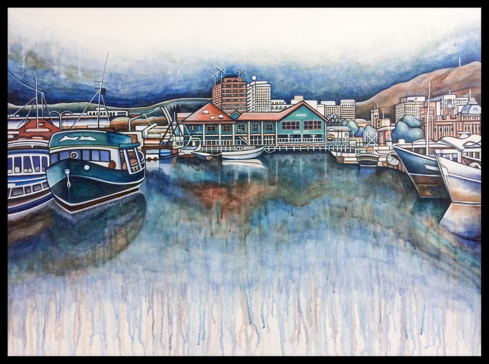 "Celebrating Tasmania!" An exhibition of paintings and prints by Hannah Blackmore 14 July 4