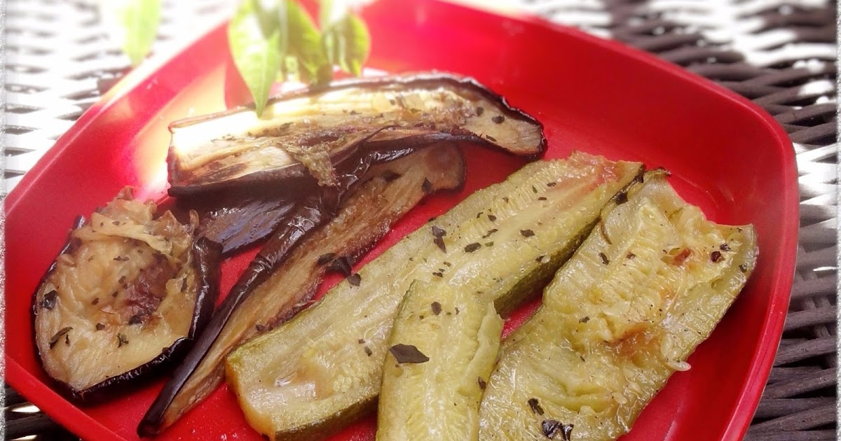 Aubergines et courgettes grillées Thermomix & cie....