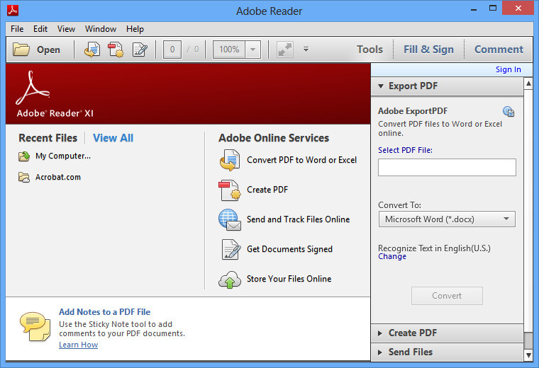 Free Download Acrobat Reader 11 For Windows 7 32 Bit