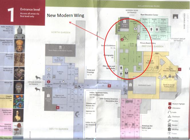 Klublog: Art Institute of Chicago-New Modern Wing