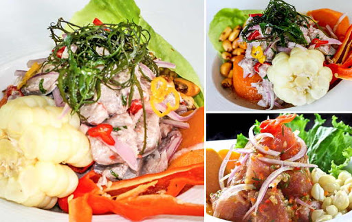 cebiche de bonito peruano