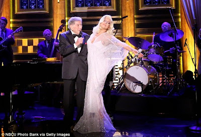 Performing with Tony Bennett