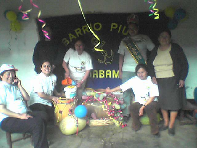 Barrio Piura gana Concurso de Chicha 2012