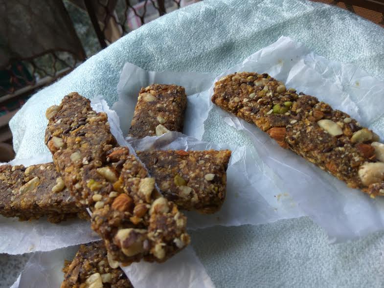 Healthy Homemade Energy Bar Recipe No Bake Nutritious Granola Bar