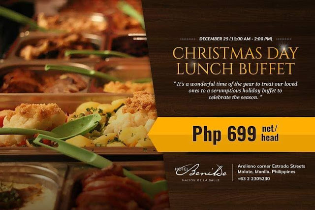 christmas day lunch buffet