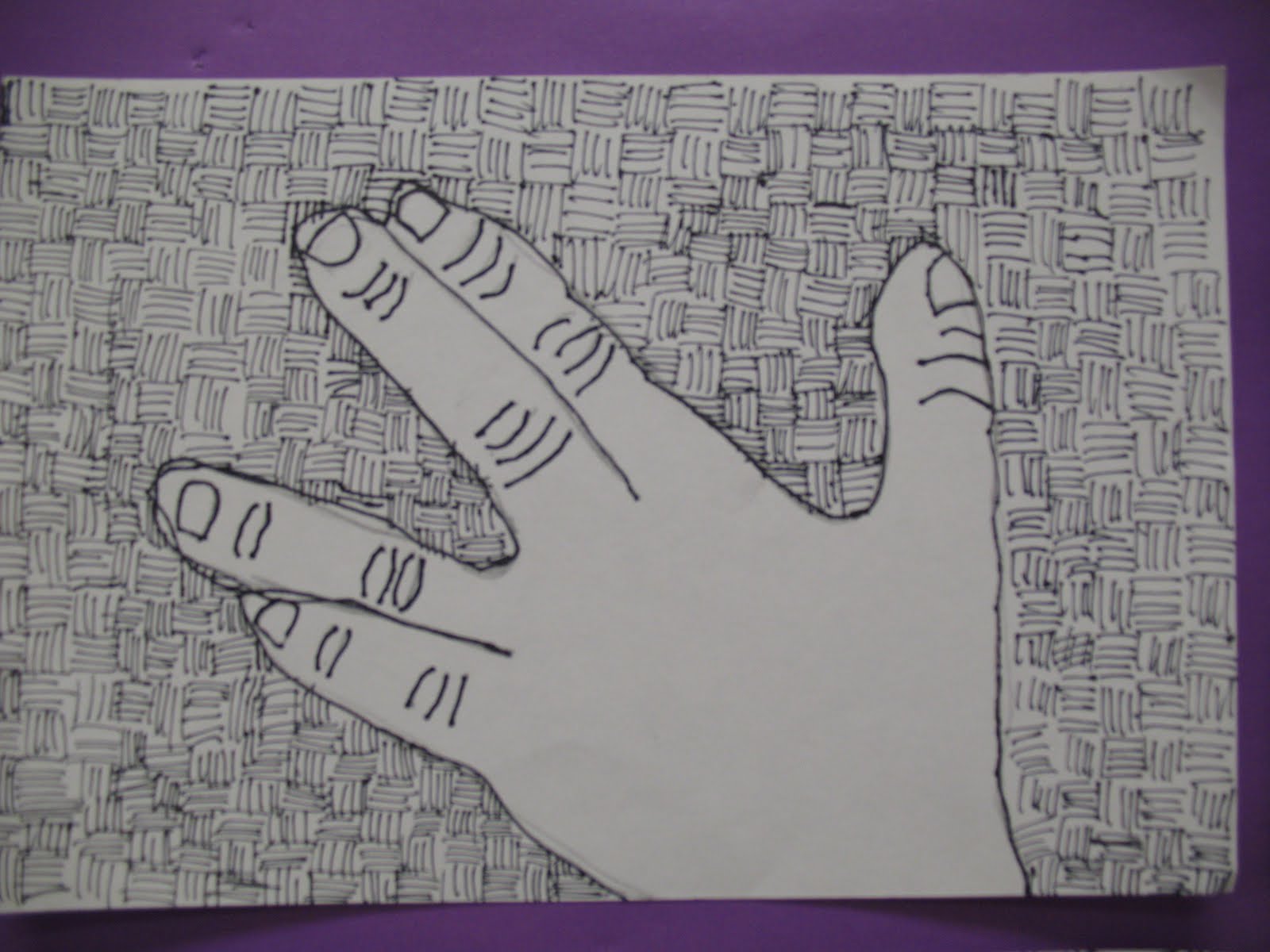 The Elemental Art Room: Pen & Ink Hands!