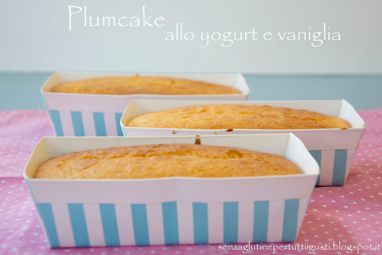 Plumcake senza glutine allo yogurt e vaniglia con Bimby