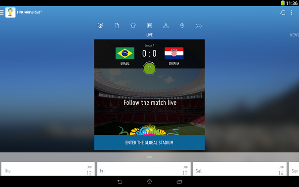7 Best Apps to follow Schedule and LIVE streaming FIFA World Cup 2014 Brazil