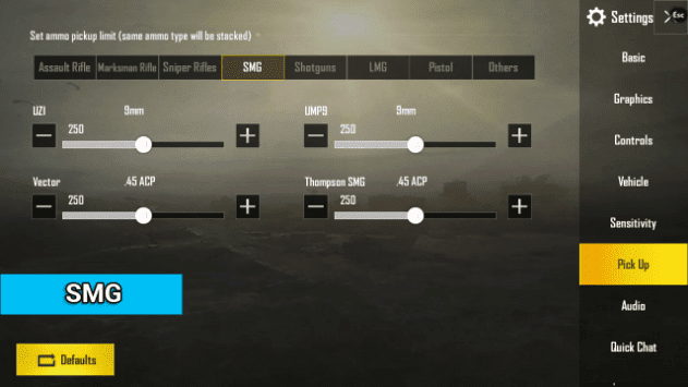 Cara Setting Auto Pick Up Terbaik PUBG Mobile Cara Setting Auto Pick Up Terbaik PUBG Mobile