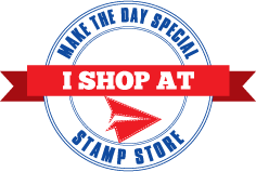 I shop at make the day special badge