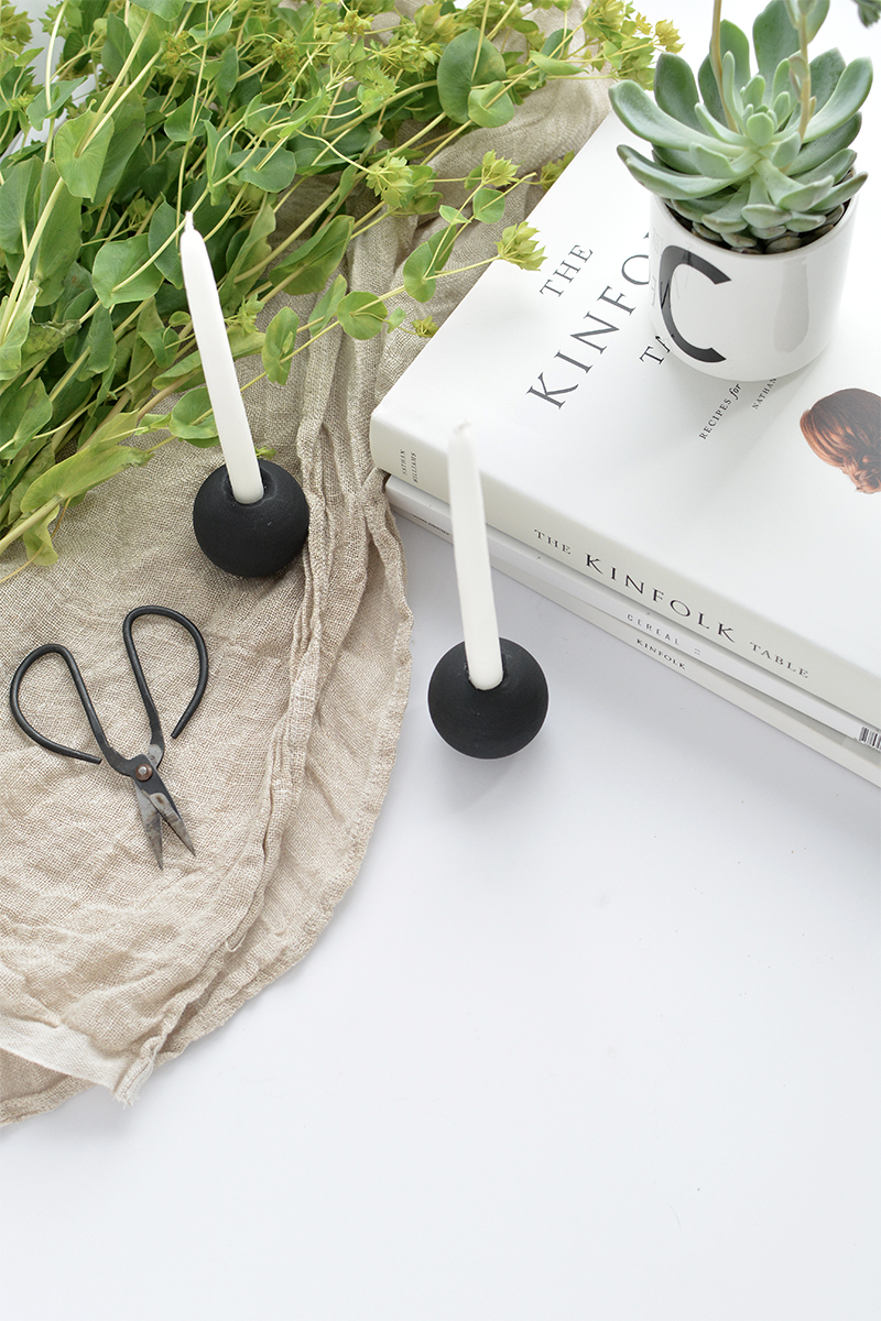 DIY modern candle holder — Caroline Burke Burkatron