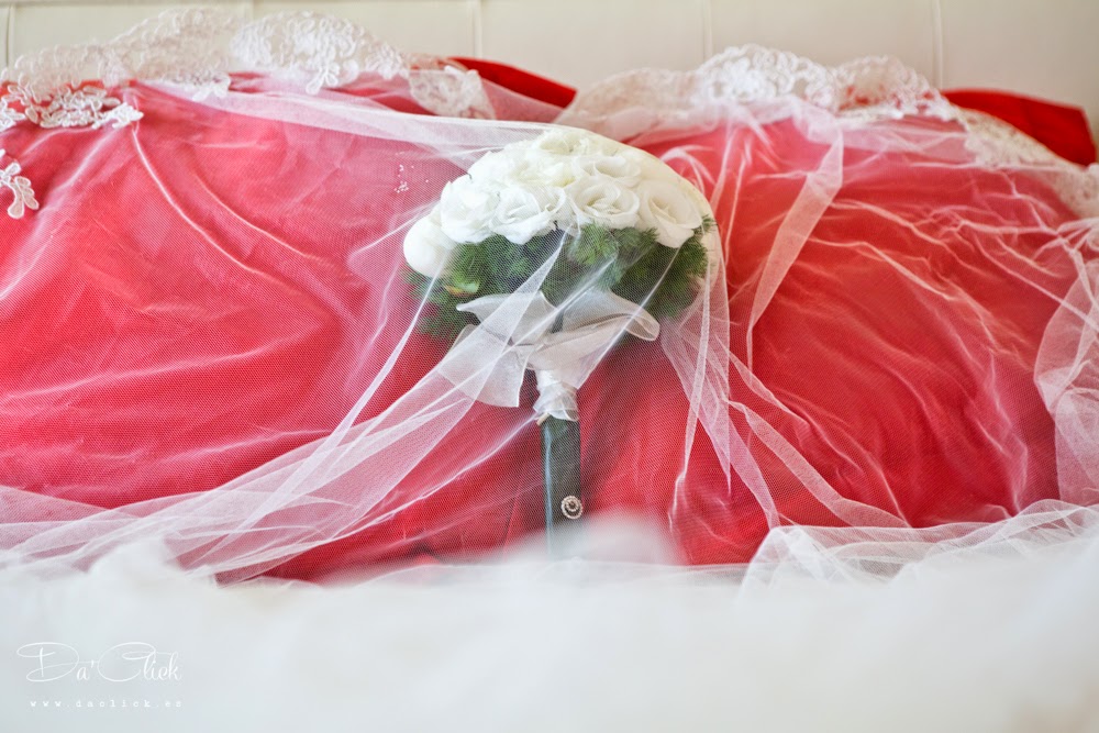 ramo de novia velo de novia