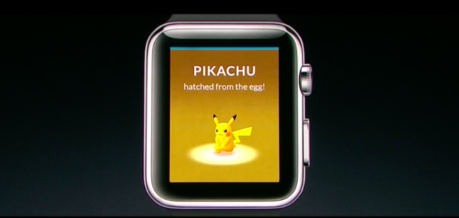 寶可夢遊戲將上架 Apple Watch 寶可夢遊戲將上架 Apple Watch