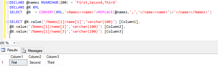 How to split a comma-separated value to columns| SQL Server Interview ...