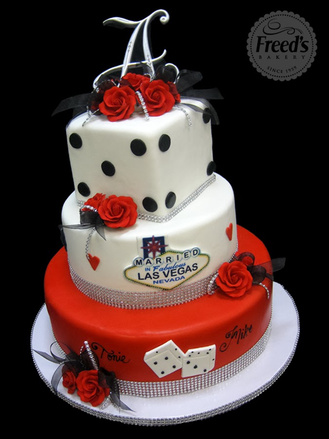  Vegas Themed Wedding Cake Ideas and Designs