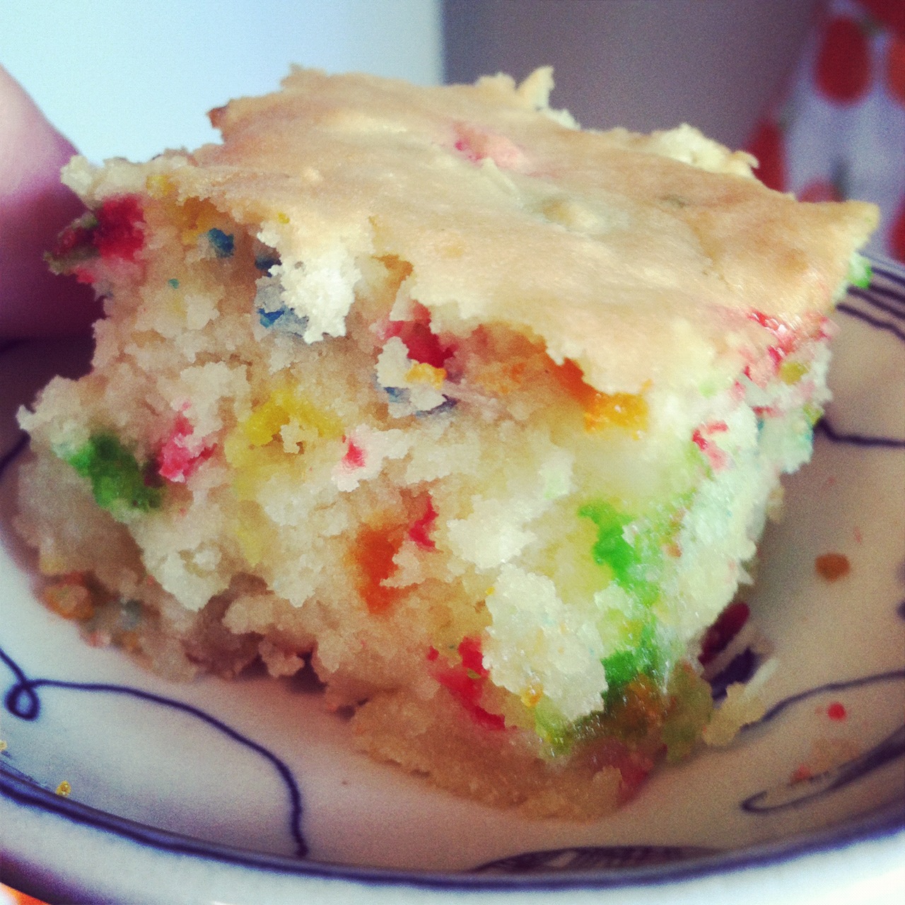Miss Mochi's Adventures Confetti Coconut Cake Butter Mochi Revisited