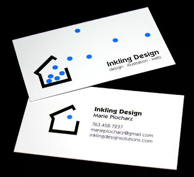 Business Card and Logo For Inkling Design