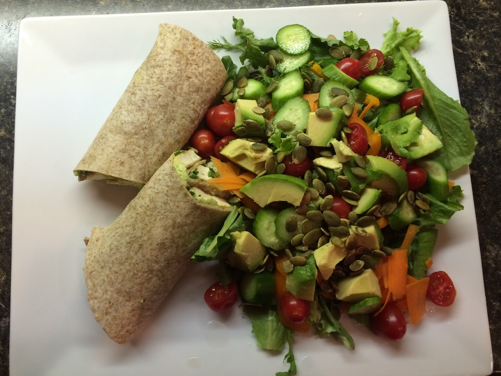 Soul Food Edamame Hummus and Tofu Wraps